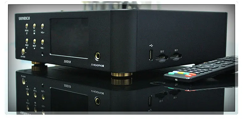 XRK Shinrico SHD10 HiFi Fever 32 бит/192 кГц домашний аудио музыкальный плеер без потерь независимый ЦАП усилитель для наушников