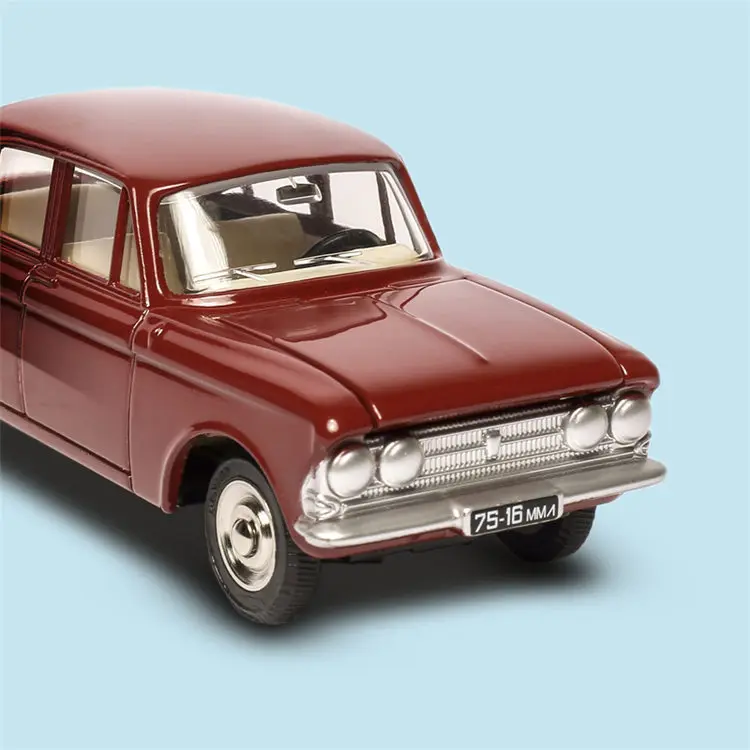 High simulation 1410 MOSKVITCH 408 143 Dinky Alloy Pull Back Toy Car Model Toy Cars Hot  Diecast Metal For Kids Toys Wheels    (3)