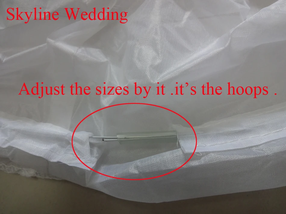 3 кольца Подъюбники для свадебного платья Свадебные аксессуары кринолин дешевые Нижняя юбка для бального платья