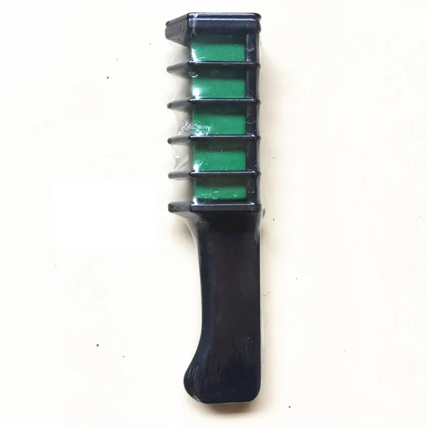 Temporary Hair Dye Comb Green