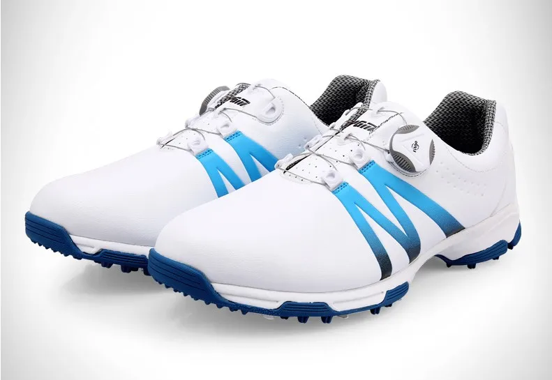 Горячая распродажа! PGM обувь для гольфа дышащая водонепроницаемая Спортивная обувь летние Нескользящие мужские кроссовки с пряжкой