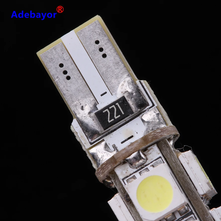 500 шт. T10 9 SMD 5050 Светодиодная лампа CANBUS безотказный интерьер автомобиля 194 W5W 5 led