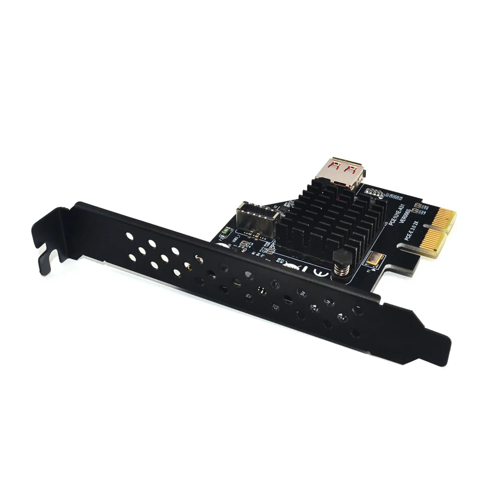 Adicionar Cartões Pci Express 3.0. Adaptador Usb Pci-e Pcie 10gbps Mais Placa de Expansão Usb3.1 Gen2 Cartões para acréscimos - Imagem 6
