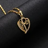 Classic Arabic Women Gold-color Muslim Islamic God Allah Charm Pendant Necklace Jewelry Ramadan Gift Copper Chain Necklace ► Photo 2/6