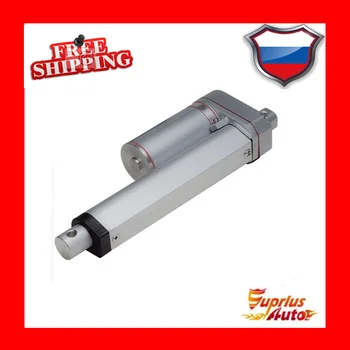 

Free Shipping 12 / 24V DC 9 "/ 225mm Stroke Electric Linear Actuator, 1000N / 225LBS Maximum Load Linear Actuator