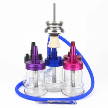 Стиль портативный дорожный кальян с курительной трубой Chicha Narguiles Sheesha стекло oduman кальян Simplex кальян SH174