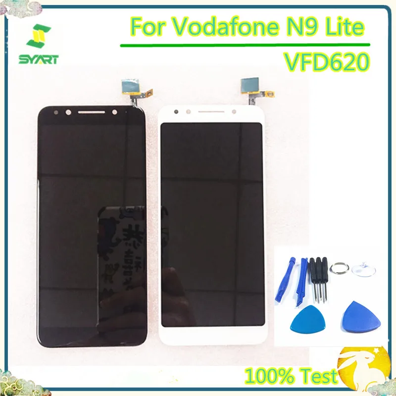 Сенсорный ЖК дисплей 5 34 дюйма для Vodafone Smart N9 облегченный дигитайзер в сборе lite VFD620