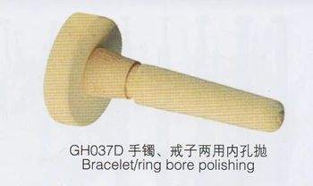 

Free Shipping Felt ring buffing bangle cleaning Wheel,inside ring polishing buffing ring mandrel stick bracelet bore buffer