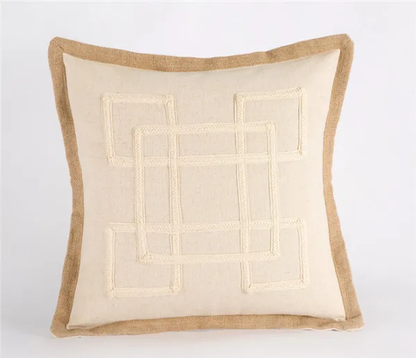 Наволочка для подушки с вышивкой стрекозы для дома Coussin Cojines Decorativos, наволочка для подушки Coussin De Salon Almofadas - Цвет: No 3