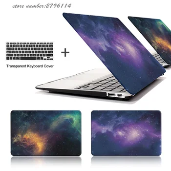 

Starry Sky Laptop sleeve Case for MacBook Air 11 13 inch for APPLE MAC Pro with Retina 12 13.3 15 + Keyboard Film