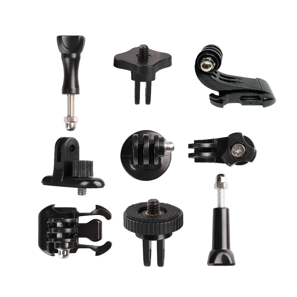 

Go pro Accessories Mount Adapter Thumb Screw Knob Bolt Nut J Hook Buckle GoPro 7 6 5 4 SJ4000 Osmo Action Camera Accessory