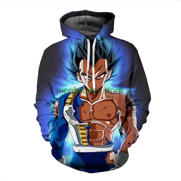 Dragon Ball Z Vegeta, толстовка «bulma», мужские толстовки с капюшоном, 3D принт, Супер Саян, пуловер, толстовка с капюшоном для мужчин, худи, костюм, Детский свитер