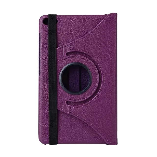 360 Вращающийся из искусственной кожи чехол для huawei MediaPad M2 8,0 M2-803L 802L 801L 801W флип чехол для huawei M2 " планшет чехол Funda Capa - Цвет: purple