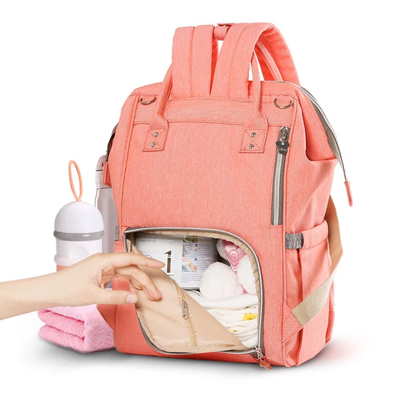 

Disney Diaper Bag Nursing Care Cartoon Mummy Maternity Nappy Bag Water-proof Travel Backpack stroller cover bag Baby Bag