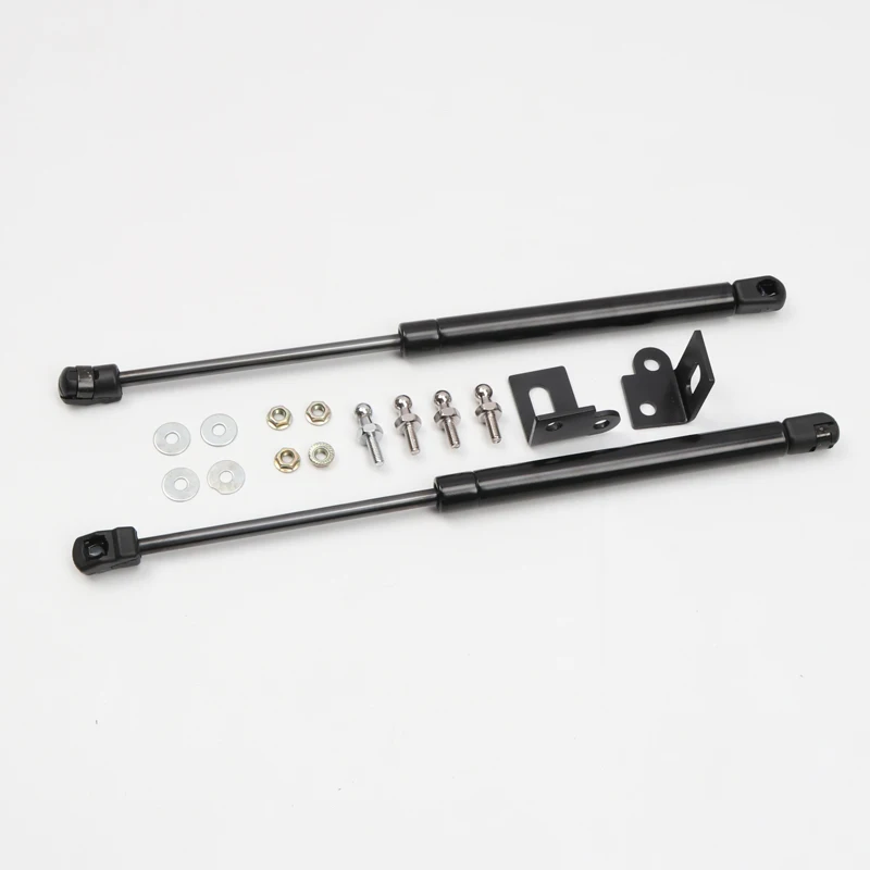 For Ford Mustang 2015-Front Hood Bonnet Lift Support Poles Struts Shocks Hydraulic Rod Gas Springs Car Accessories front bonnet gas struts
