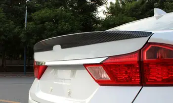 

Carbon fiber Style Rear Trunk Spoiler Wing For Honda City Sedan 2014 2015 2016