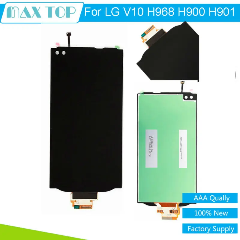 

100% Tested 5.7'' 2560*1440 For LG V10 H968 H900 H901 H961 LCD Display Digitizer Touch Assembly replacement parts