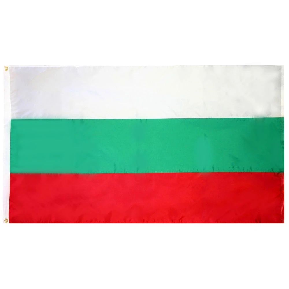 Флаглинк 3x5fts 90x150cm bg bgr болгарский флаг