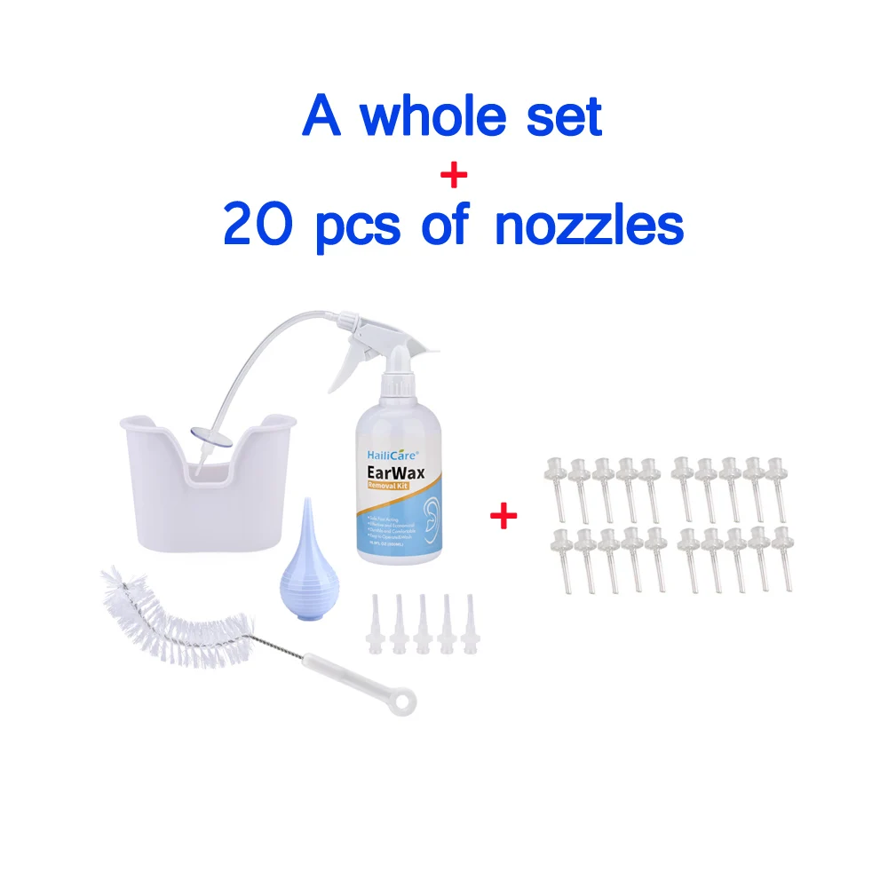 Ear Wax Cleaning Tool Ear Irrigation Washing Kit Ear Wax Removal Set