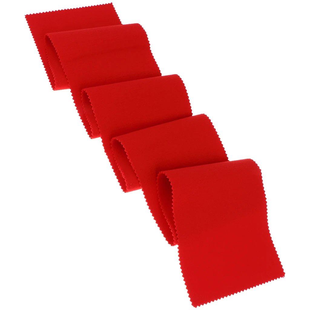 Red Felt Piano Key Cover Keyboard Dust Cover Protect Keyboard Woodwind Instruments Parts 