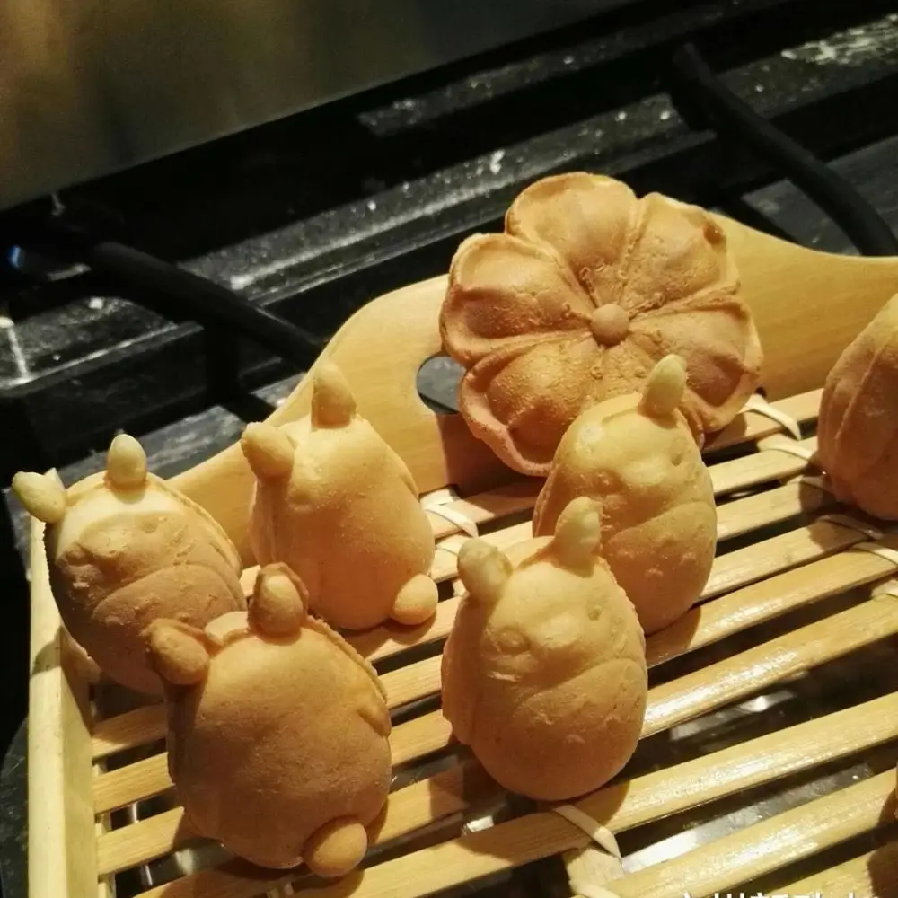 Коммерческая вафельница в форме Тоторо машина для изготовления кубиков с