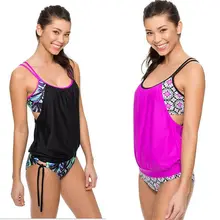 Купальник сексуальный женское танкини спортивные бикини пуш-ап Мягкий купальник двойной вверх купальник купальный костюм