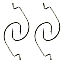 50 шт./лот, Высокоуглеродистая сталь, широкий крючок для живота, мягкие приманки, колючий свинец, острый крючок, червь, Смещенный крючок для приманки, черный крючок для рыбы