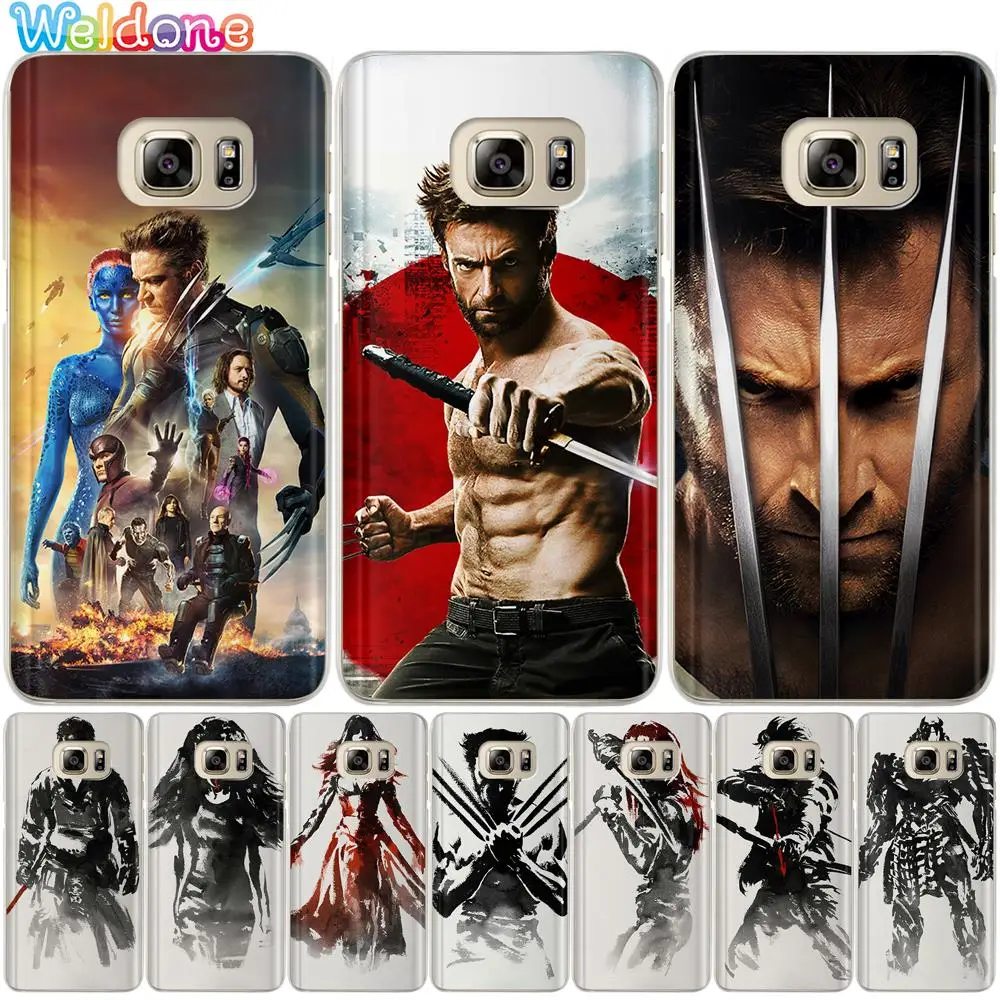

Fashion Cool X-Men Logan Wolverine Phone Case For Samsung S10 Lite S9 S8 Plus S7 S6 Edge A30 A50 M20 Note8 9 case cover Etui