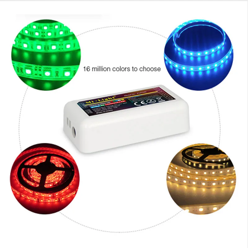 Milight 4 зоны беспроводной 2 4G RF Wifi iBox управление RGB CCT led IOS Andriod APP пульт