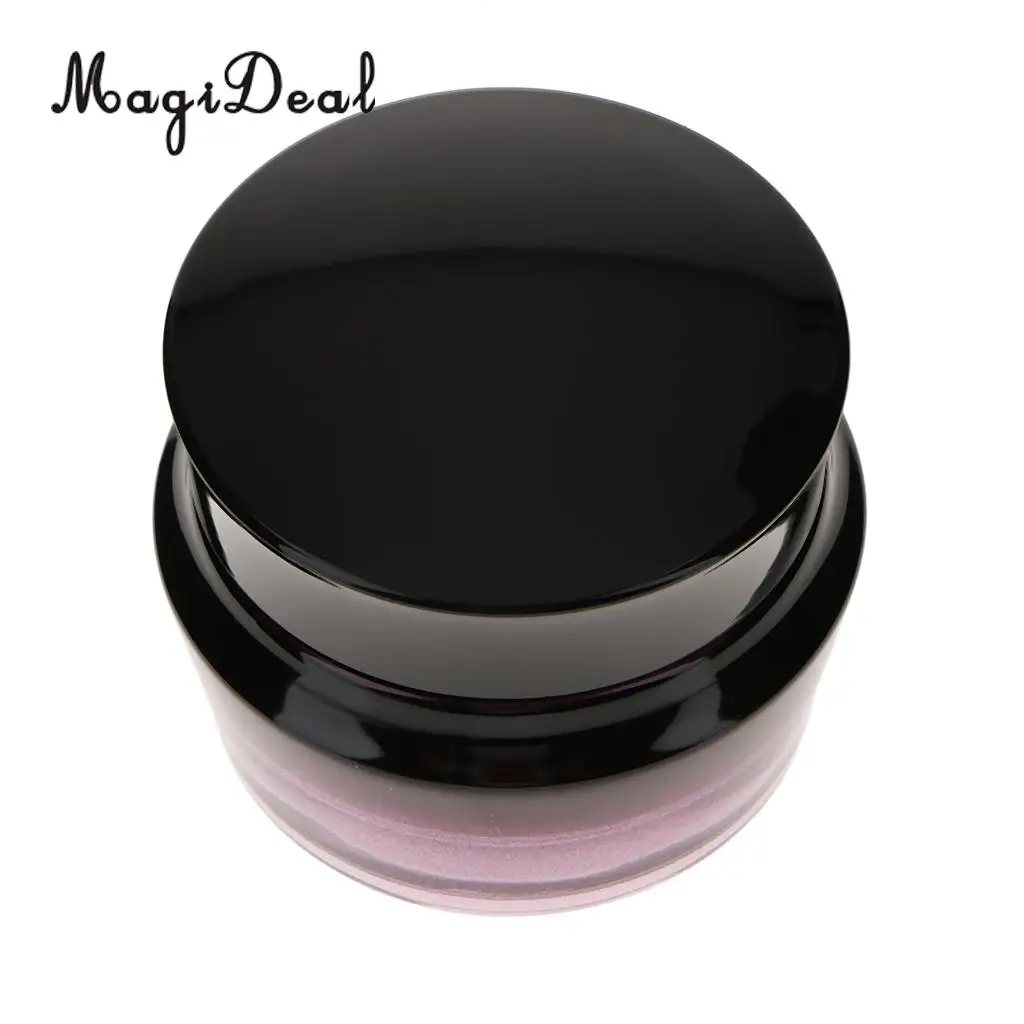 2x Empty Glass Makeup Cream Jar Pot Lotion Bottle Cosmetic Refill Container 30ml with 50ml