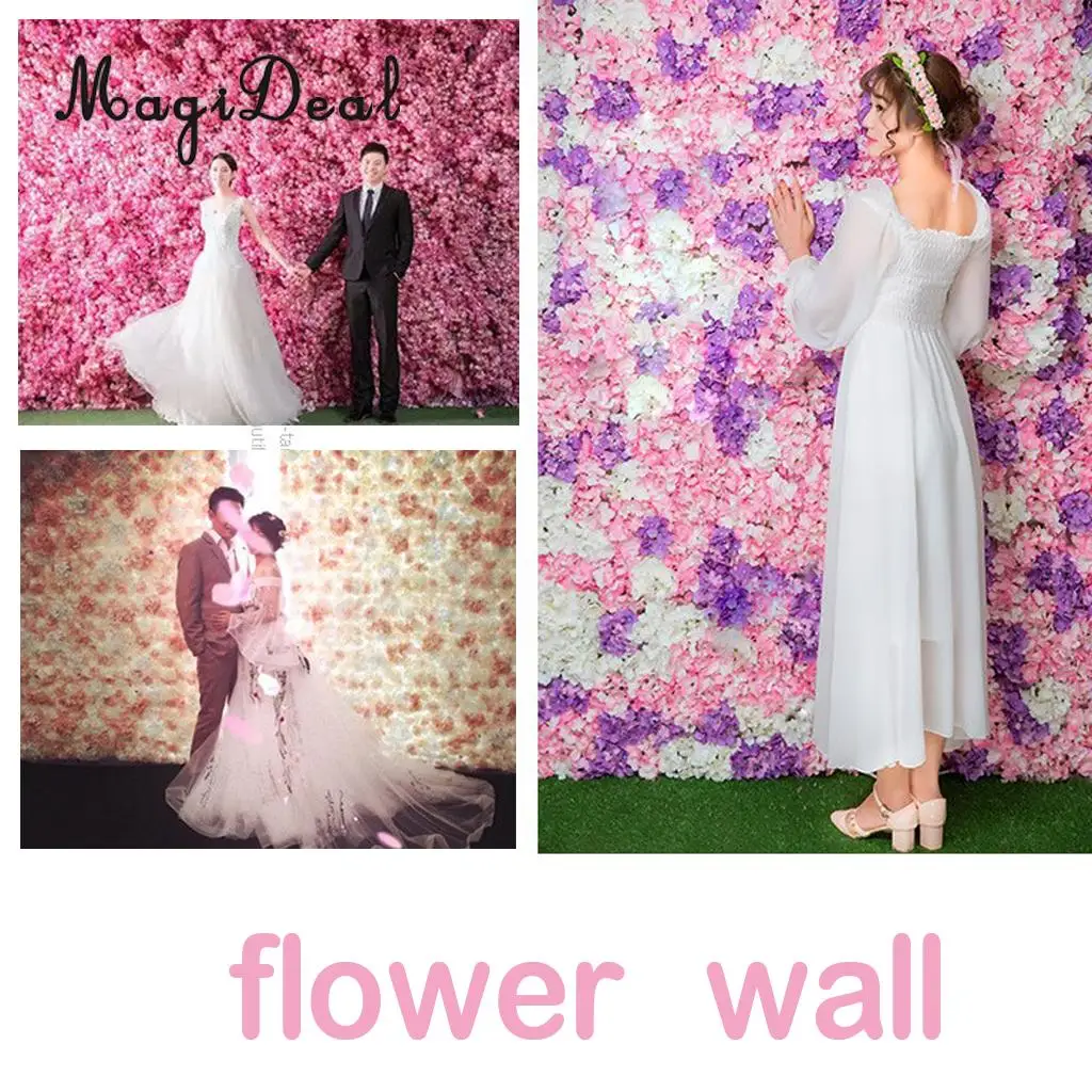 Искусственные цветы розы стеновые панели Свадебный сценический фон для дома окна магазина декоративные форели 7 цветов на выбор