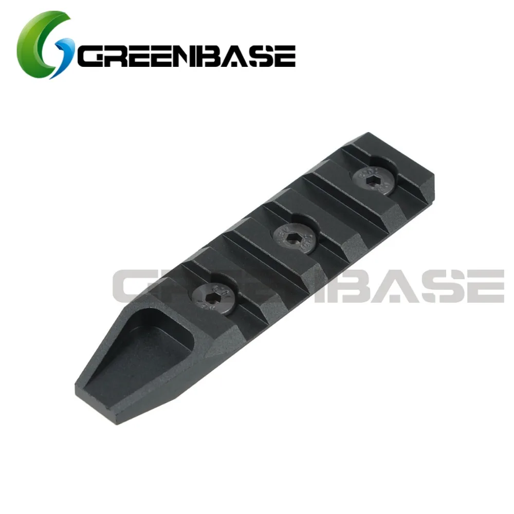 Greenbase Keymod السكك الحديدية الصيد اكسسوارات 5 فتحات Keymod Handguard السكك الحديدية ل URX 4.0 رباعية السكك الحديدية أسود/الظلام الأرض