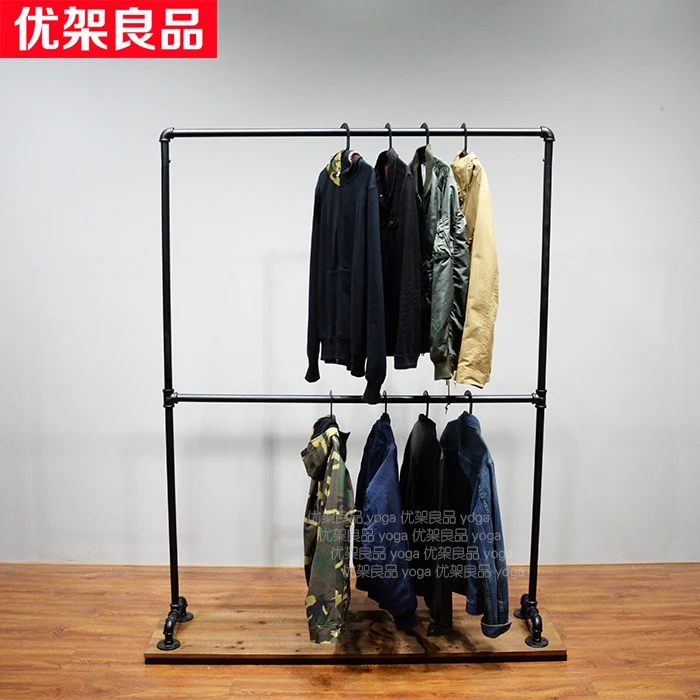 

Hangers, landing, retro hangers, iron clothing racks, clothing stores, display racks, children's clothing, men and women shelf,