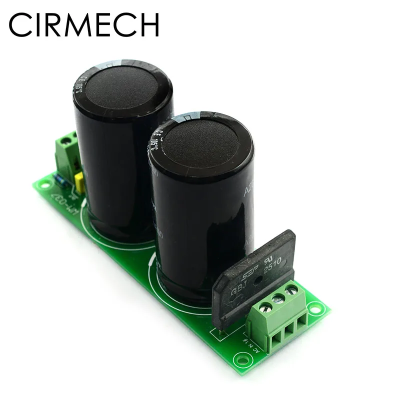 

CIRMECH Rectifier filter capacitor DC dual power supply module for power amplifierl AC to DC Power module board diy kit finished