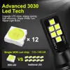 2pcs T20 LED W21/5W W21W WY21W 7440 7443 SRCK LED Bulbs Car Brake Reverse Tail Lights White Red Amber Auto Lamp 12V ► Photo 2/6