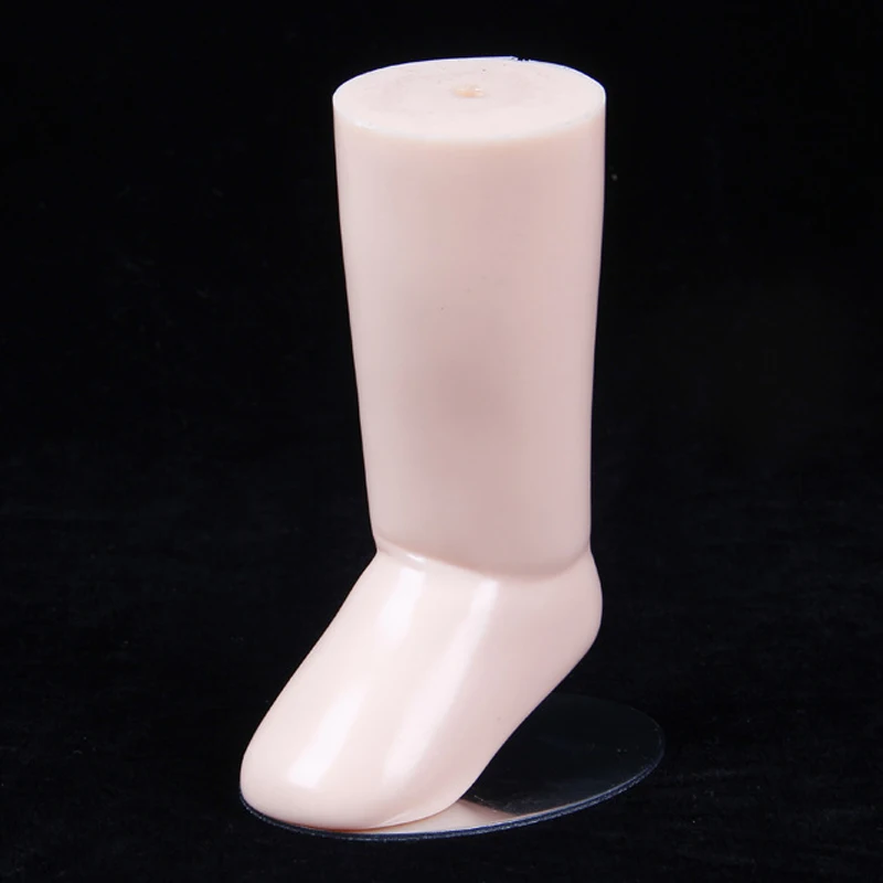 Infant Socks Display Magnetic Foot Form Plastic Mannequin Toe Magnet Base New-Born Baby Stockings Manikin Model Rack Show Foot (1)