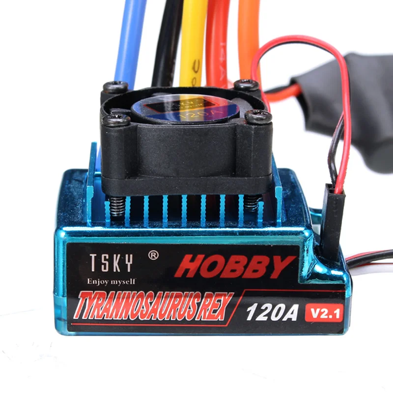 Tsky 120A ESC, бесщеточная модель чувство бесщеточный ру автомобиль части для 1/8 1/10 1/12 RC автомобиль Crawle автомобиля лодки танка