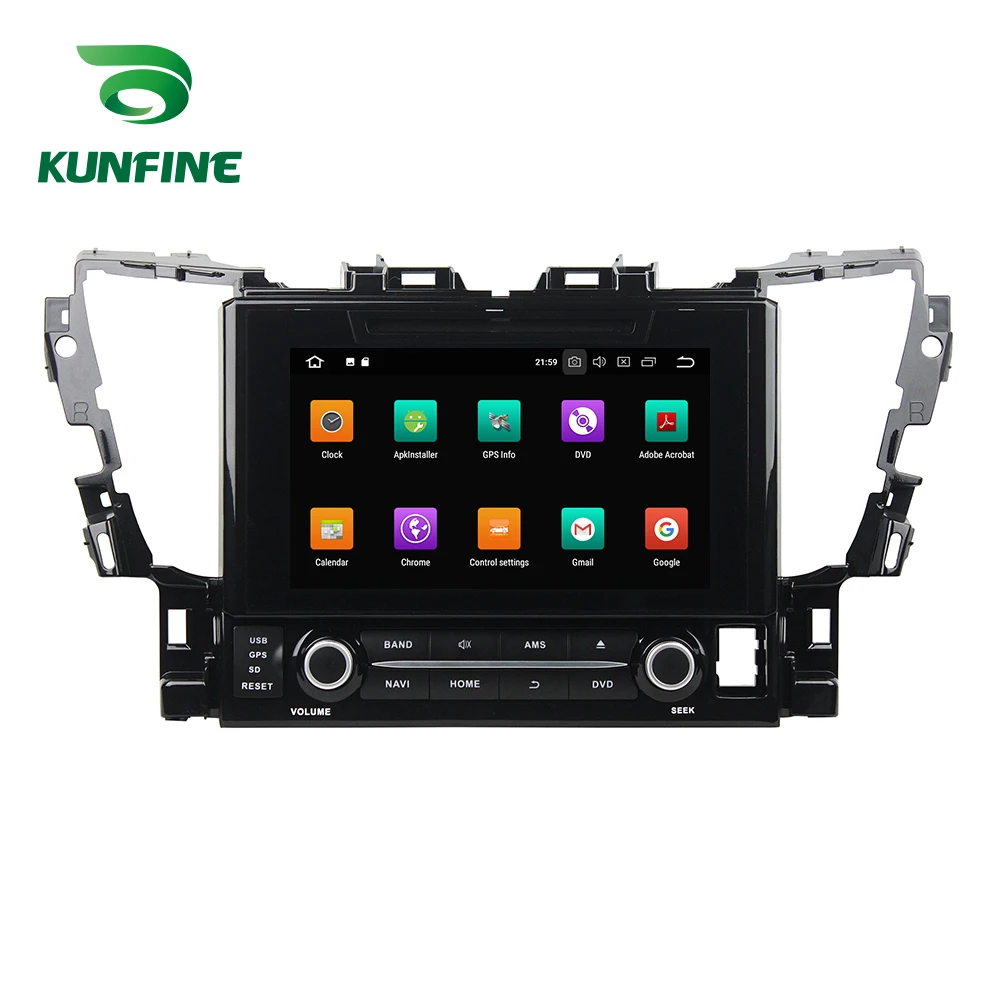 

KUNFINE Quad Core 2GB RAM Android 8.1 Car DVD GPS Navigation Multimedia Player Car Stereo For Toyota Alphard 2015 Radio headunit
