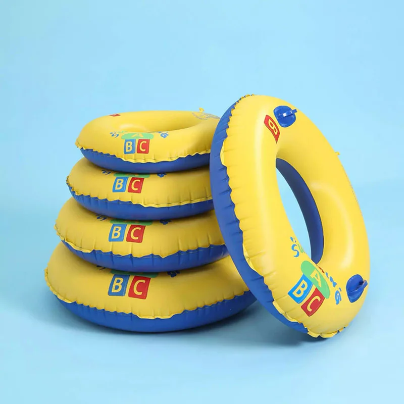 

Inflatable Swimming Ring PVC Thickened Children's Professional Learn To Swim Safety Swimming Ring Swimming Equipment Life Buoy