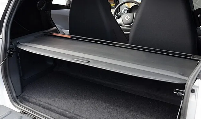 Auto Hinten Stamm Security Shield Cargo Abdeckung Für Smart Fortwo Auto Hinten Stamm Security Shield Cargo