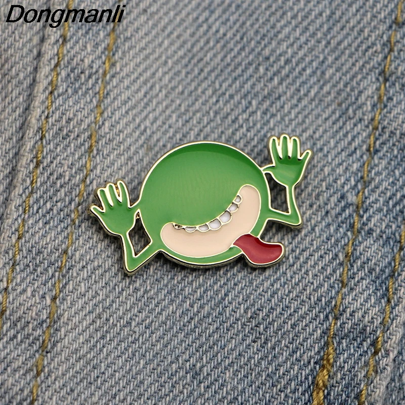 

L2369 The Hitchhiker's Guide to the Galaxy Metal enamel Pins for Backpack Bag badge brooch