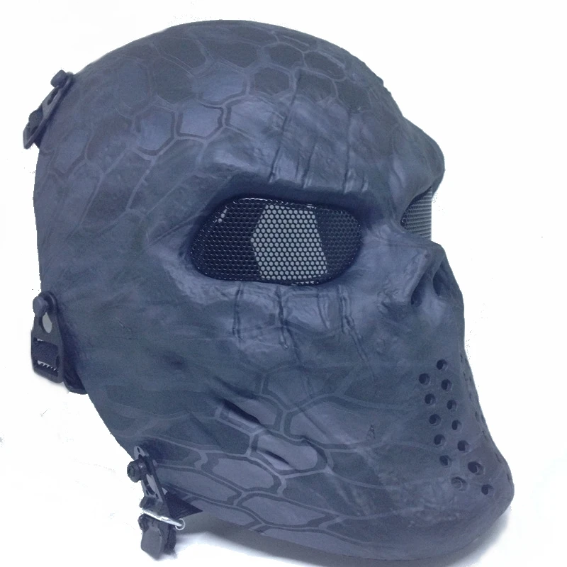 Креативная маска с черепом Wargame Chief Tactical CS Cosplay Masked Mask шалость забавная камуфляжная маска для верховой езды на лицо полные маски подарок на Хэллоуин