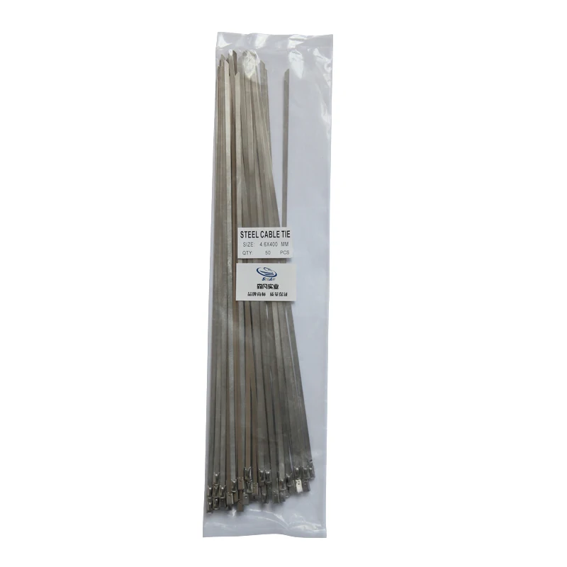 Metal self-locking stainless steel cable ties bundle tie with 50 400 4.6 * | Обустройство дома