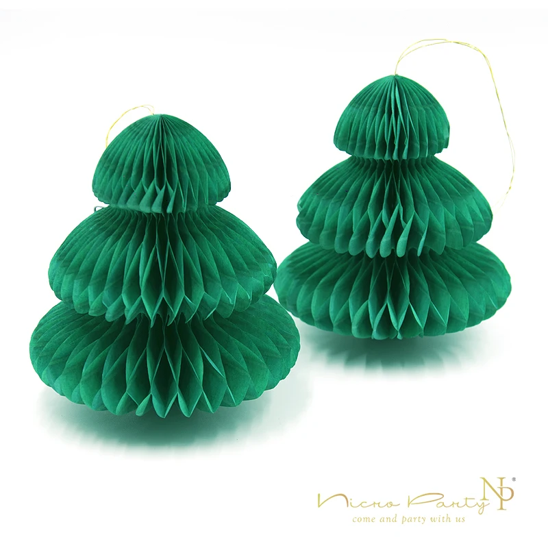 종이 크리스마스 트리 장식용품