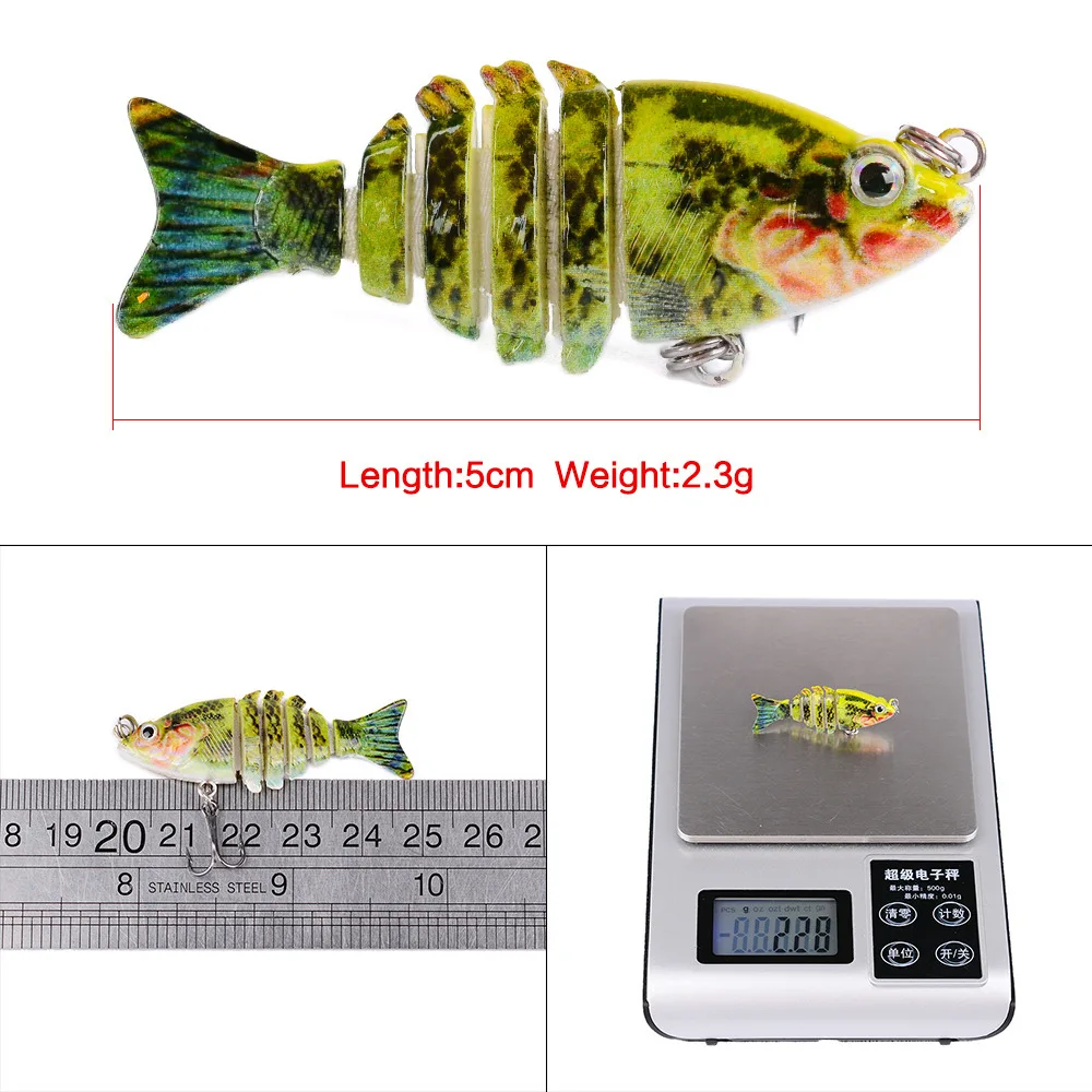 Извлечь HONGTAO Swimbait рыболовные приманки 50 мм/2 35 г Хорошее качество Иска