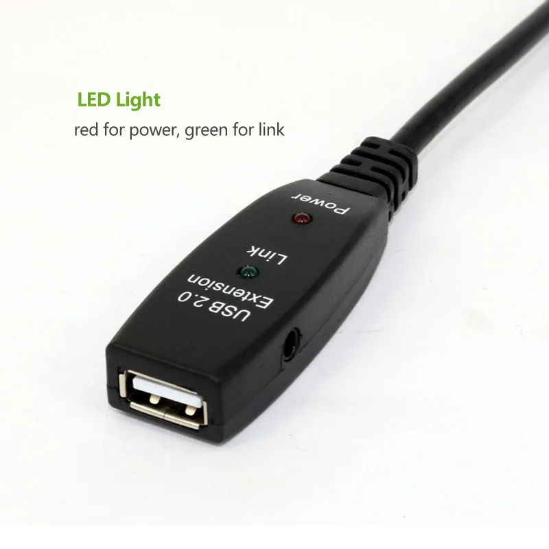USB Удлинительный кабель ULT Best 5 м 10 15 20 25 30 2 0 Активный ретранслятор типа Папа мама
