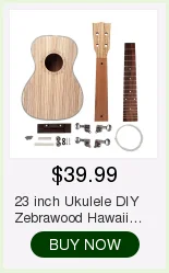 Tenor Гавайские гитары Ukelele Uke 26 дюймов 18 ладов zebravwood 4 струны Гавайские гитары профессиональный музыкальный инструмент