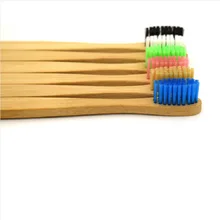 1137 1 шт./упак. бамбуковый уголь зубная щетка для взрослых использовать биоразлагаемые щетинки