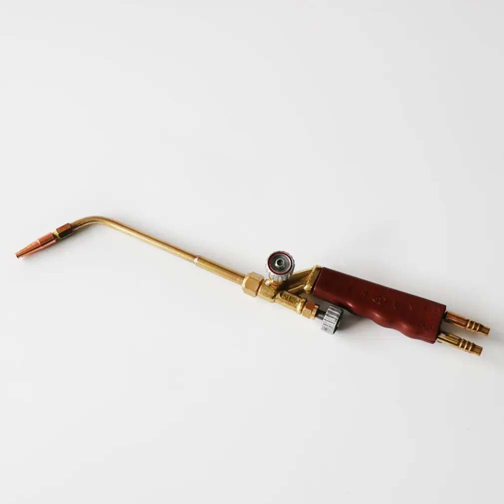 

Injection-type Pure Copper Gas Welding Torch Oxygen Acetylene Gun Ergonomic Handle Soldering Heating Torch