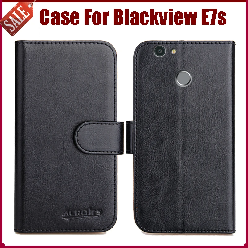 

Hot Sale! Blackview E7s Case New Arrival 6 Colors High Quality Flip Leather Protective Cover For Blackview E7s Case